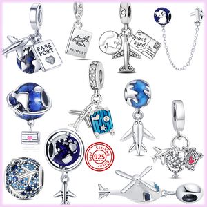 Der Charm aus 925er-Sterlingsilber eignet sich zum Aufhängen von Pandora-Charms, Perlen, DIY-Armbändern. Kostenlose Lieferung