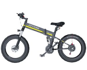 Free Shipping Electric Bikes Janobike H26 Fat Tire electric bike E-Bike 1000W 48V 13Ah 21 speed 26 Inch Electric Bicycle