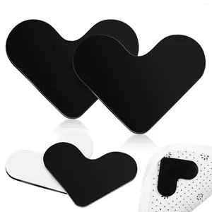 Bath Mats 4 Pcs Rug Grippers For Carpet Heart Shape Tapes Stickers Hardwood Floors And Tile