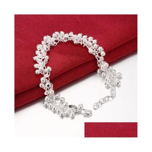 سلسلة Sterling Sier Sier Sand Sand Light Link Bracelet GSSB232 Fashion 925 Plate Jewelry Bracelets Drop Droper