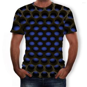 T-shirt da uomo Camicia da uomo Moda divertente 3D stampato maniche corte Comfort Top TShirt Estate per uomo 6XL Taglie forti