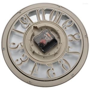 Wall Clocks LBER Clock Saat De Pared Saati Vintage Digital Watch Horloge Quartz