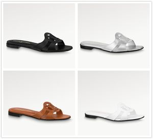 Die neuesten Sandalen der berühmten Marke L Home Milan Fashion Week Laufsteg, Futter aus Schafsleder, Größe 35-42, mit Box-Staubbeutel