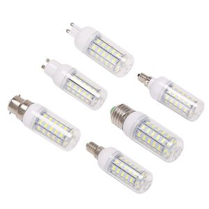 Lâmpadas lâmpadas de lâmpada de milho branco 48 LEDs 5730 7W Candle casta lampled