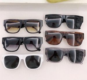 2023 Novos óculos de sol quadrados de design de moda 1262s Acetato clássico quadro simples estilo moderno moderno