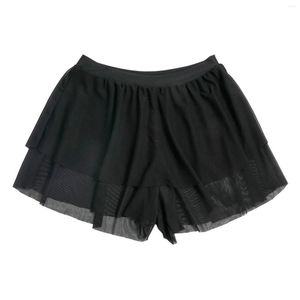 Shorts femininos Moda Mulheres Sexy Mesh Cobrimento de Biquã de Beach Ups para calças de banho de banho de banho