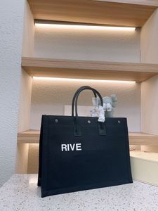 Luxury Trend Women Handbag Rive Gauche Tote Shopping Bag Handbags Top Linen Large Beach yslly Designer Travel Crossbody Shoulder Satchel Wallet