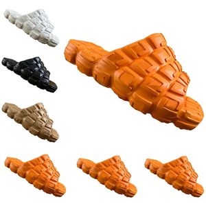 Cloud Slides Slippers foam runners fashion Beach casual slippers Orange rubber slides home Slippers sandal with embossed motifs light rubber sole