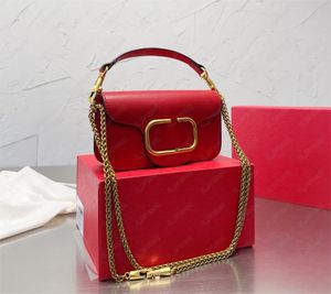 Lüks marka kadın çanta kadın zincir omuz çantası basit yüksek kaliteli deri tasarımcı çapraz çantalar