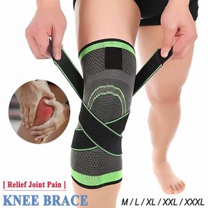 Protetive Gear Knee Knee Sleeve Brace Support para a execução de ginástica esportes dores nas articulações e alívio da artrite Kneepads 1pc 230524