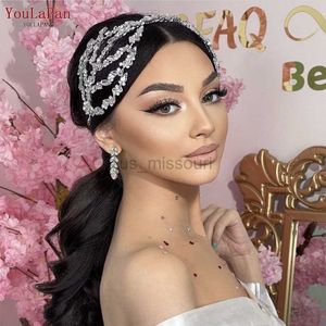 Weitere Modeaccessoires YouLaPan HP425 Brauttiaras und Kronen Damen Stirnband Ausgefallener Haarschmuck Großhandel Geburtstagsfeier Strass Haarschmuck J230525