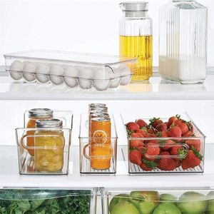 保管ボトルは、カバーとハンドルの新鮮な冷蔵庫ボックスの卵の引き出しタイプの食べ物で透明なペット透明