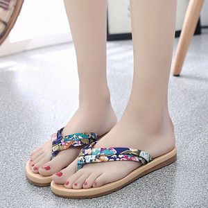 summer Slippers Women Fashion Casual Flat Flip Flops Sandals Loafers Bohemia Shoe Zapatillas Tongs Femme Slipper Ete Women Womens ShoeMDI3#