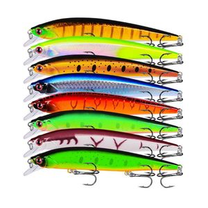 الطعوم السحر 1 Minnow Power System 140mm 18.5g Professional 3D Hard Fishing Topwater Bait P230525