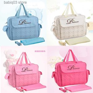 DIAPER Väskor Maternity Nappy Ryggsäck Väska Mummi stor kapacitet Väska Mamma baby Multifunktion Vattentät utomhusresor Diaper Bag For Baby Care T230525