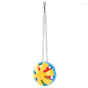 Outros pássaros suprimentos dorakitten 1pc Parrot Ball Toy Toy Bell Decor Beting Bico Favores