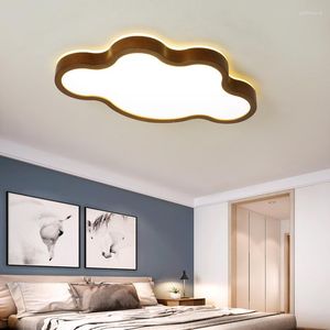 Chandeliers Modern Real Wood LED Indoor Lighting Luster Lamps Ceiling Lights For Living Room Light Fixtures Ledy