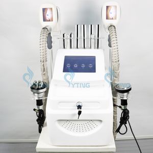 Yağ Dondurucu Zayıflama Makinesi Ultrasonik Kavitasyon Ekipmanı RF Kırışıklık Çıkarma Yağ çıkarma Selülit azaltma Lipo Lazer Liposuction