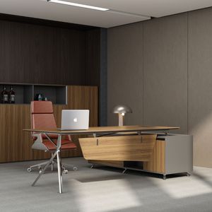 Commercial Furniture office desk Modern Office furniture Wooden Executive Desk Manager's L-shaped executive desk