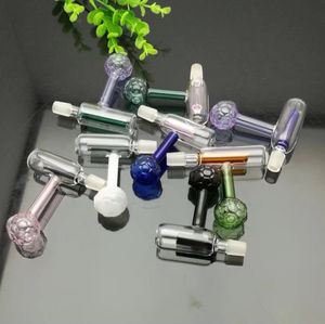 Europe and America Smoke Pipes Hookah Bong Glass Rig Oil Water Bongs Classic colored football glass burned cigarette accessories