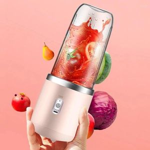Juicers 2023 휴대용 미니 쥬스 컵 다기능 과일 주스 자동 소형 전기 스무디 블렌더 아이스 크러쉬 컵