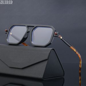 Sonnenbrille Vintage Fashion Square Herrensonnenbrille Blackout Sonnenbrille Damen Vintage Sonnenbrille Wird im Etui geliefert