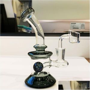 Rökpipor 6.7 Hookahs Glass Bong Heady Mini Bongs Dab Rigs Small Bubbler Beaker Recycle Oil Rig Drop Delivery Home Garden HouseH DHN4Z