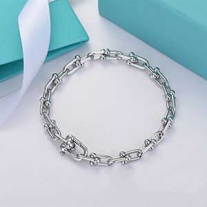 2024 Новые браслеты T-серии для женщин, подарок, стерлинговое серебро 925 пробы, высочайшее качество, роскошные дизайнерские ювелирные изделия, подарок для женщин