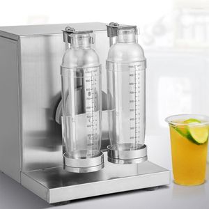 Blender Stainless Steel Double Cups Shaker Machine Commercial Bubble Tea Equipment For Milk Shop