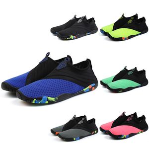 Beach shoes women Men 2023 ventilate Black Blue Grey Green Slip On Casual Shoes Mens Trainers Sports Sneakers size 35-45