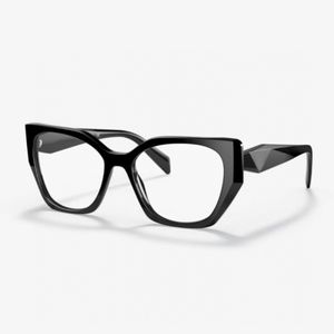 Cat Eye Eyeglasses 18W أسود إطار الكامل إطار النظارات البصرية إطار نظارات شمسية أزياء مع مربع