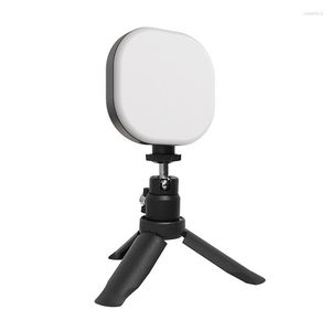 Flash Heads Lampa LED Handheld Mini Selfie Light for Laptop Video Conference Telefon komórkowy