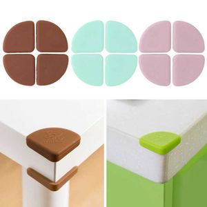 Corner Edge Cushions 4 protectors anti-collision corners baby safety thick soft silicone bumper pads table corner protection G220525