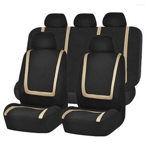 Capas de assento de carro respiráveis ​​para Dacia Sandero Acessórios Logan Acessórios para estilo de carro Black/bege/vermelho 3D