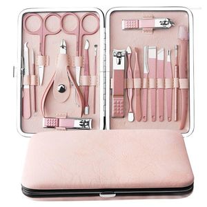 Nail Art Kits Manicure Set Professional Stainless Steel Clipper Kit Foot Hand Nails Care Tool Multifunction Portable Makeup Accessory