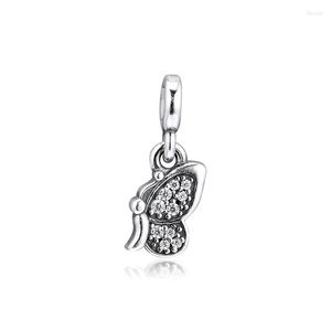 Boncuklar CKK My Butterfly Charms 925 Orijinal Fit Me Bilezikler Mücevher Yapma Boncuk Kralen Perle için Gümüş Cazibesi