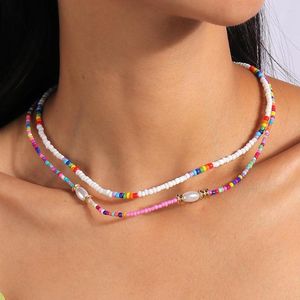 Подвесные ожерелья Boho Fashion Этнический стиль Цветный