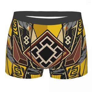 Underpants zhongli genshin impacto por jonetsu lojas boxer shorts homens 3d imprimido masculino breathe video videowrewas calcinha calcinha de calcinha