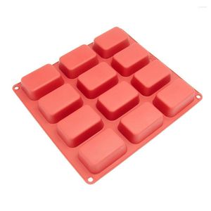 Stampi da forno in silicone per uso alimentare Mini pagnotta antiaderente Teglie per pane piccole Stampo per muffin quadrato Brownie Financier Mold 0923