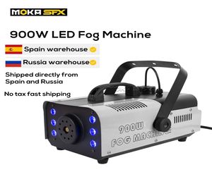 MOKA 900W LED-Nebelmaschine, Nebelmaschine, professionelle DJ-Ausrüstung für Club, Kneipe, Bühne, Party, Spezialeffekte5386592