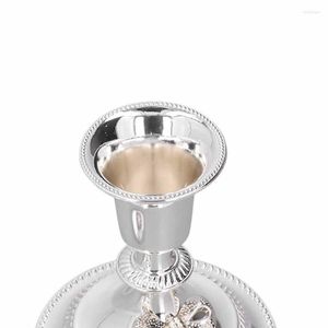 Candle Holders Silver Plated Candlestick European Simple Stay Stable Excellent Material Decorative Accessories S