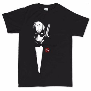 Magliette da uomo 2023 Est Fashion The God Dead Pool Father Funny Mens Shirt O-Collo Magliette a vita bassa