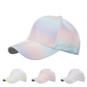 Ball Caps Fashion Women Men Sport Tiger Stripes Print Breathable Beach Baseball Cap Hip Hop Hat Sun With Wig Attached