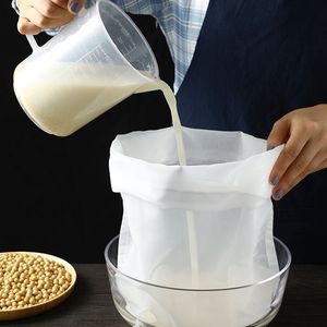 100/200/300 malha de nylon Bolsas de filtro de nylon grau de grau alimentar Tea de chá de leite de leite de leite de leite de óleo Filtros de cozinha de malha Filtros de cozinha tecido