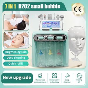 2023 Oxygen Jet 8 in 1 Diamant-Hautpflege-Wasserstrahl-Peeling-Maschine Sauerstoff-Mikrodermabrasion Hydra-Maschine Für Salon und Zuhause und effizient