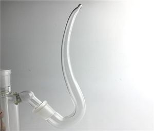 Glasbong-J-Haken-Adapter für Aschefänger, 14 mm, 18 mm, weiblich, Glasstrohhalm, gekrümmte Rohre, DIY-Rauchzubehör8858547