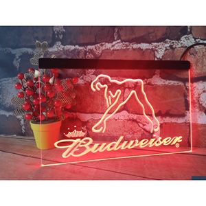 LED-Neonschild B02 Budweiser Exotic Dancer Stripper Bar Pub Club 3D-Schilder Licht Home Decor Crafts Drop Delivery Lights Beleuchtung Holida Dhw5K