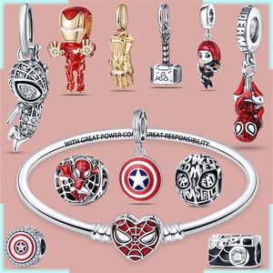 2023 New 925 Sterling Silver Pandora's Charming Anime Character Bead Is Suitable for Original Bracelet Movie Anime Character Fashion Accessories Production