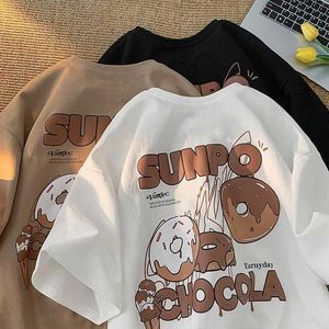 Donut Mens T Shirt Designer Brand Summer Fashion Cartoon Cartoon Shirts Shorts Shirts للرجال والنساء