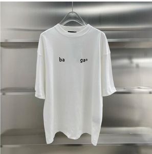 Balengiaga Shirt T Shirts Womens Designers T-shirt Printing Fashion Man Paris Shirt Cotton Casual Tees Kort ärm Luxury Hip Hop Streetwear Tshirts 9782